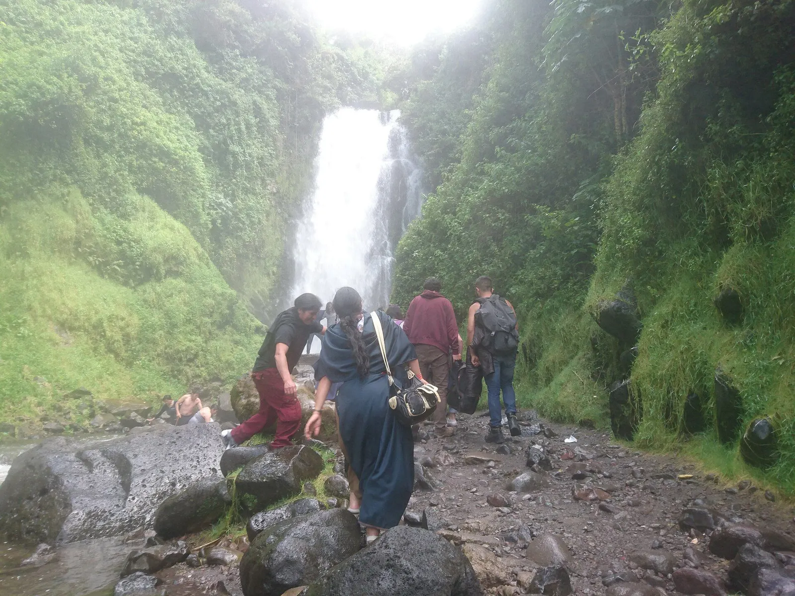 Wasserfall von Peguche